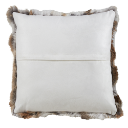 Rabbit Fur Pillow 20"