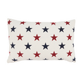 Red And Blue Stars Pillow