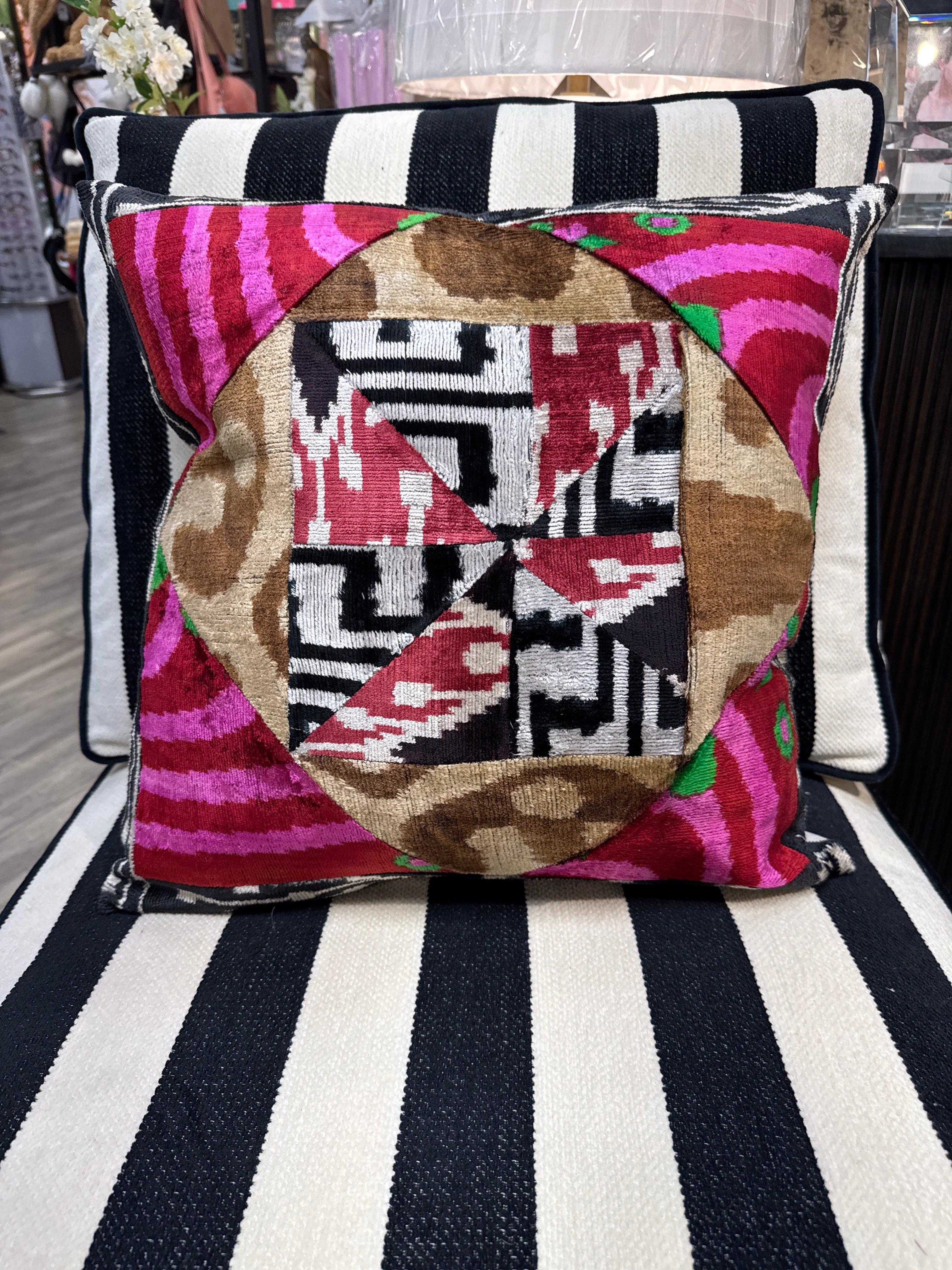 Geo Colorful Pillow 20x20