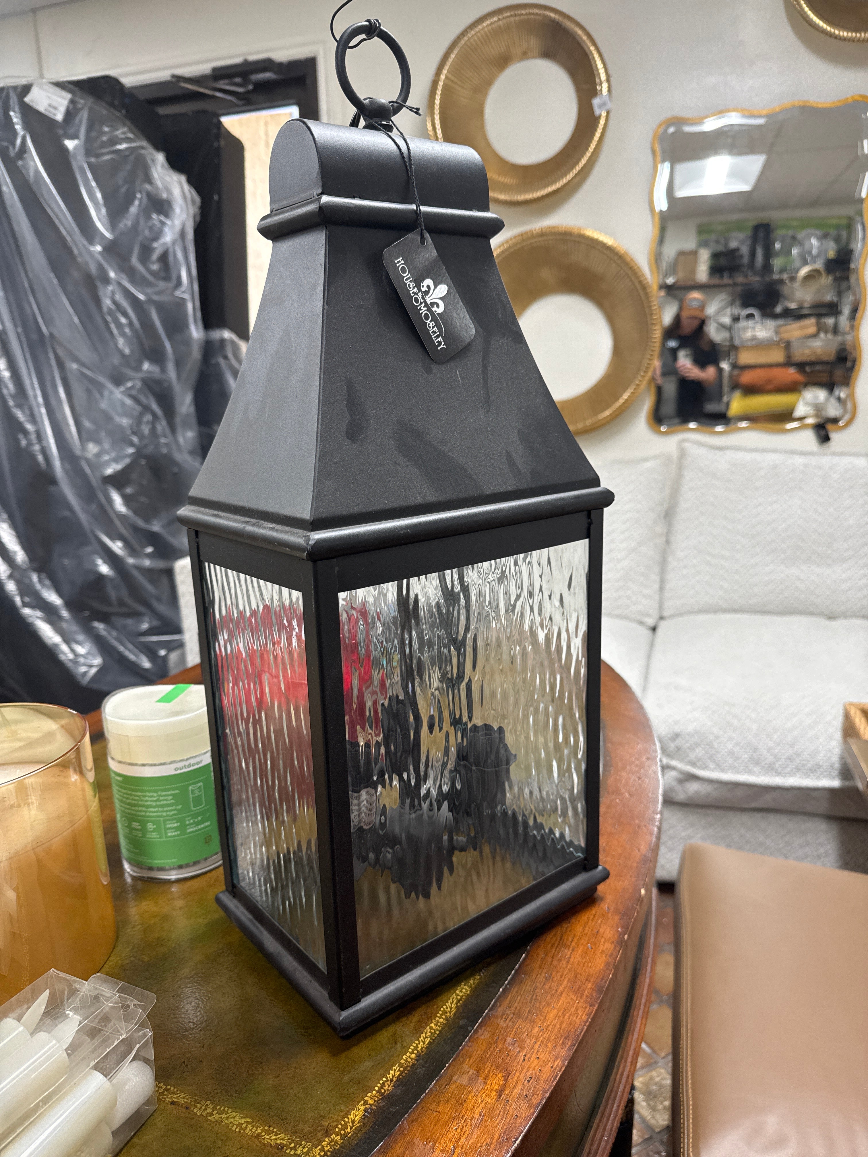 Forged Jefferson Lantern