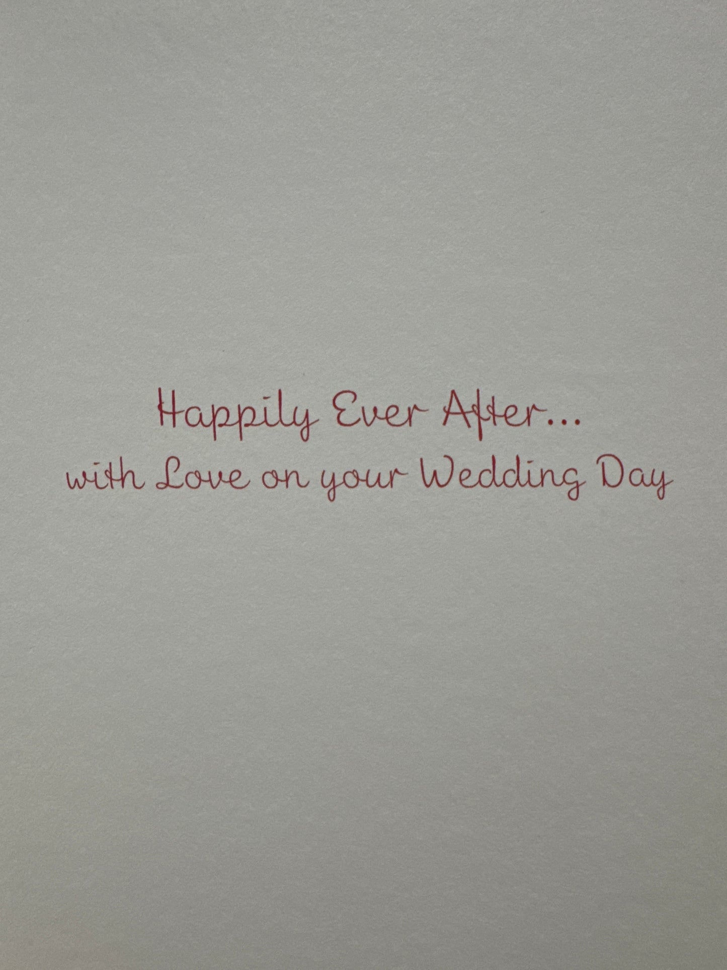Just Married Card