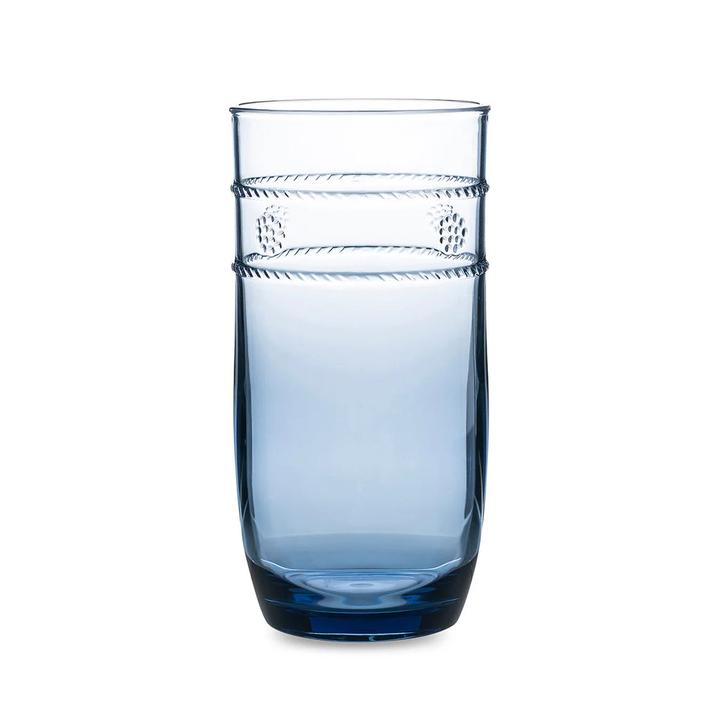 Isabella  Acrylic Large Tumbler - Blue