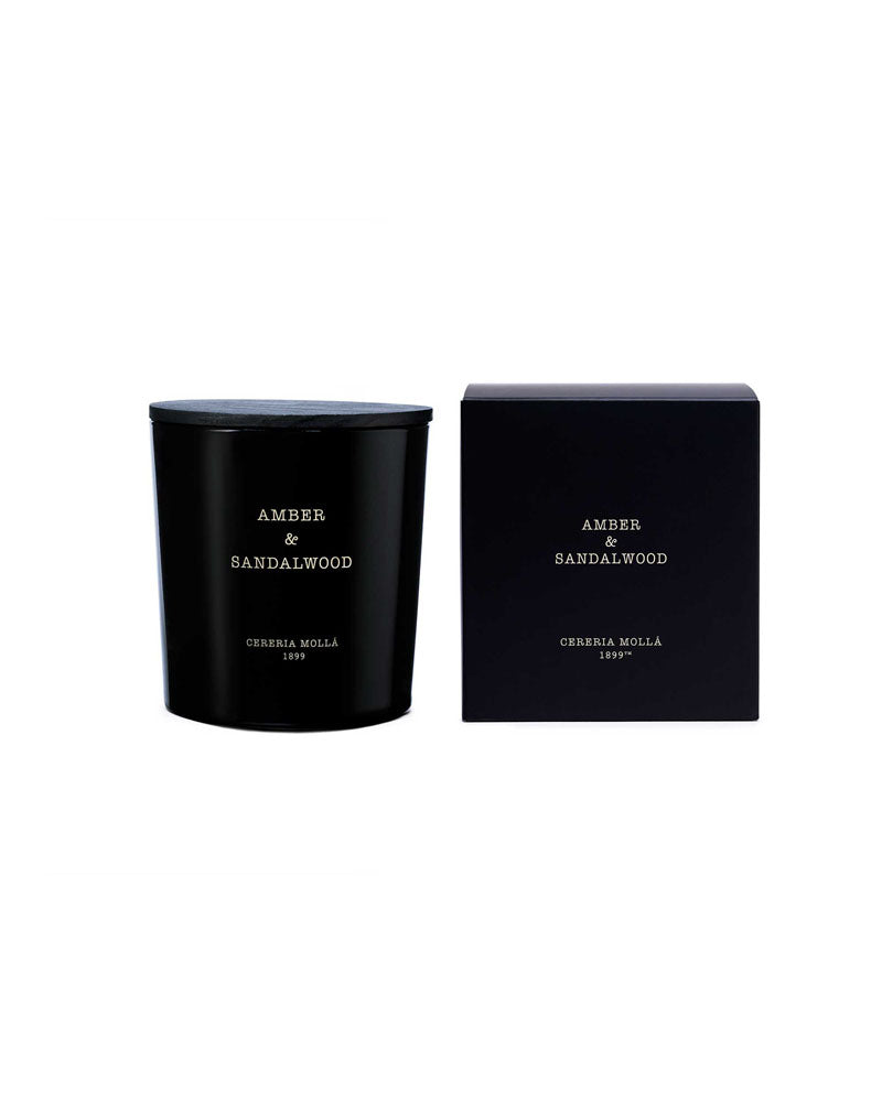 Amber & Sandalwood 3 wick XL Candle