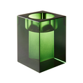 Green Crystal Votive Holder Medium