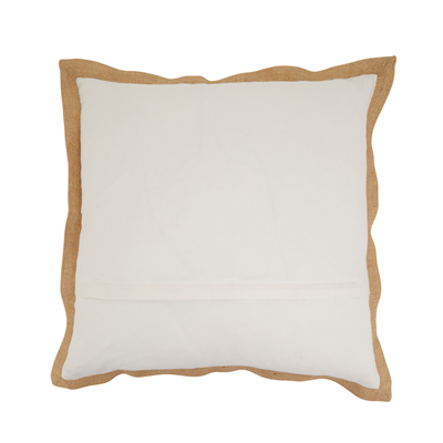Embroidered Deer Pillow 20"