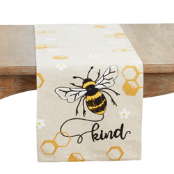 Bee Kind Honeycomb Runner