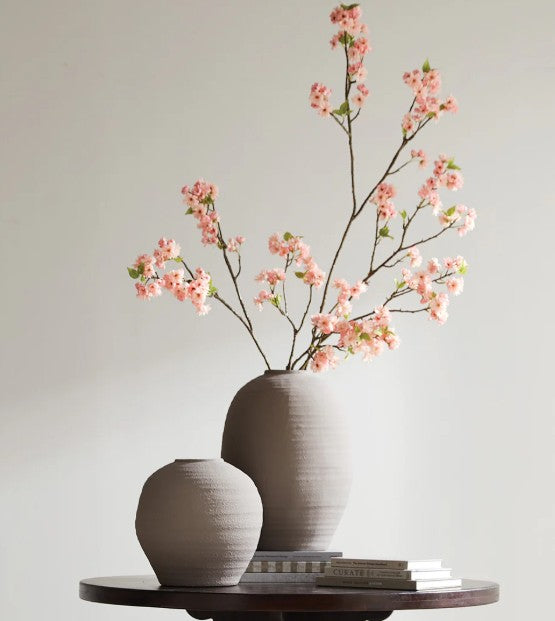Peach Quince Blossom Branches Bundle of 2