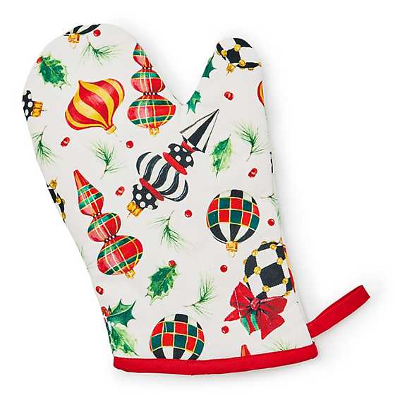 Deck the Halls Oven Mitt