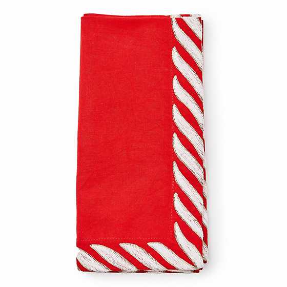 Peppermint Red Napkin