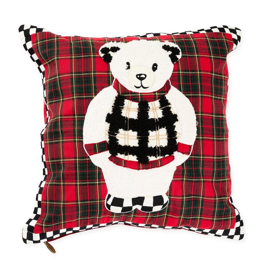Cozy Bear Throw Pillow