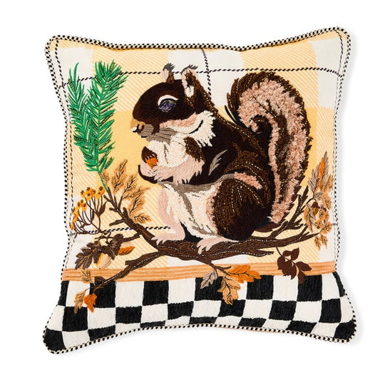 Squirrel Throw Pillow
