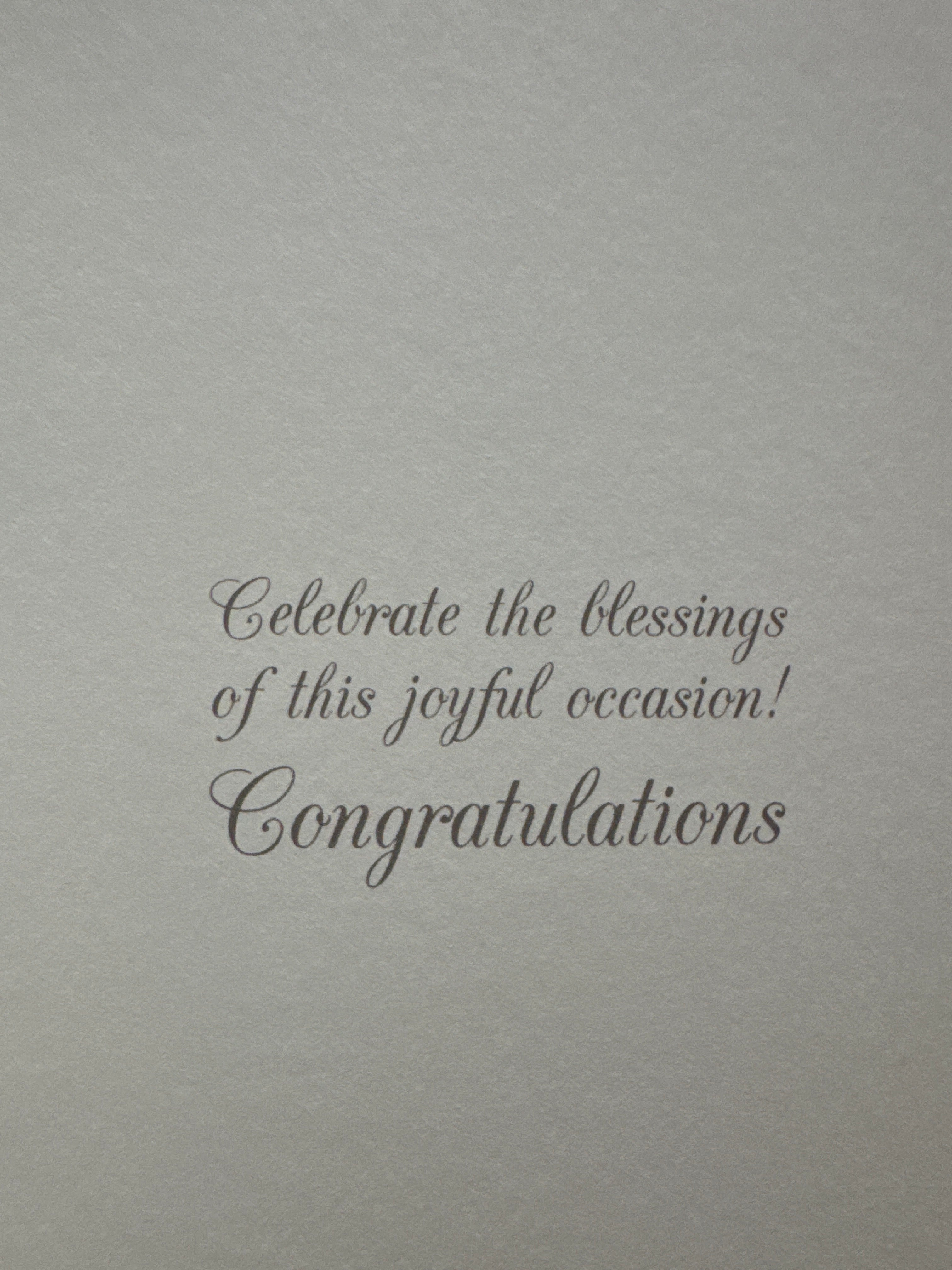 Celebrate the Blessings Card