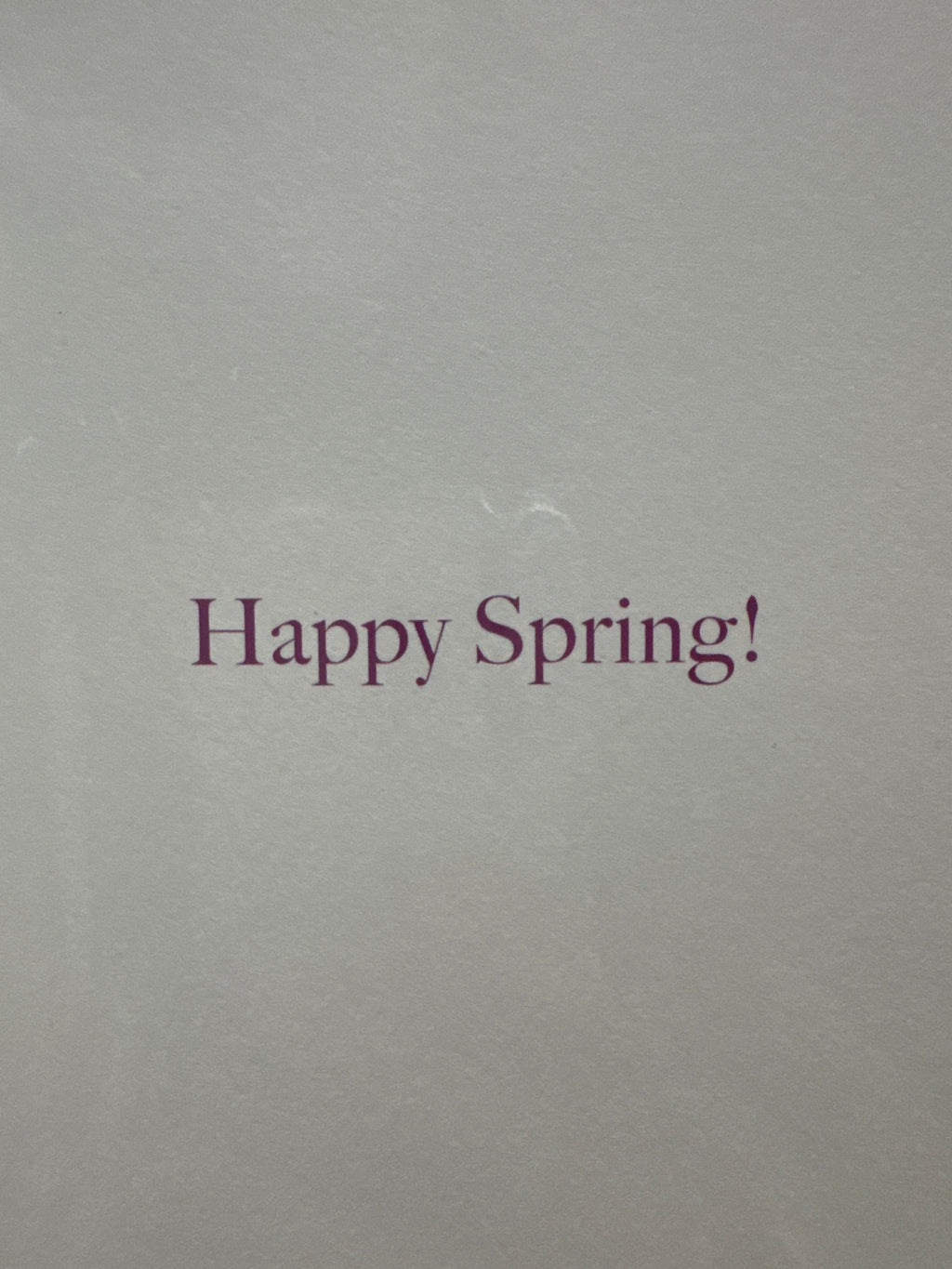 Happy Easter Floral Card