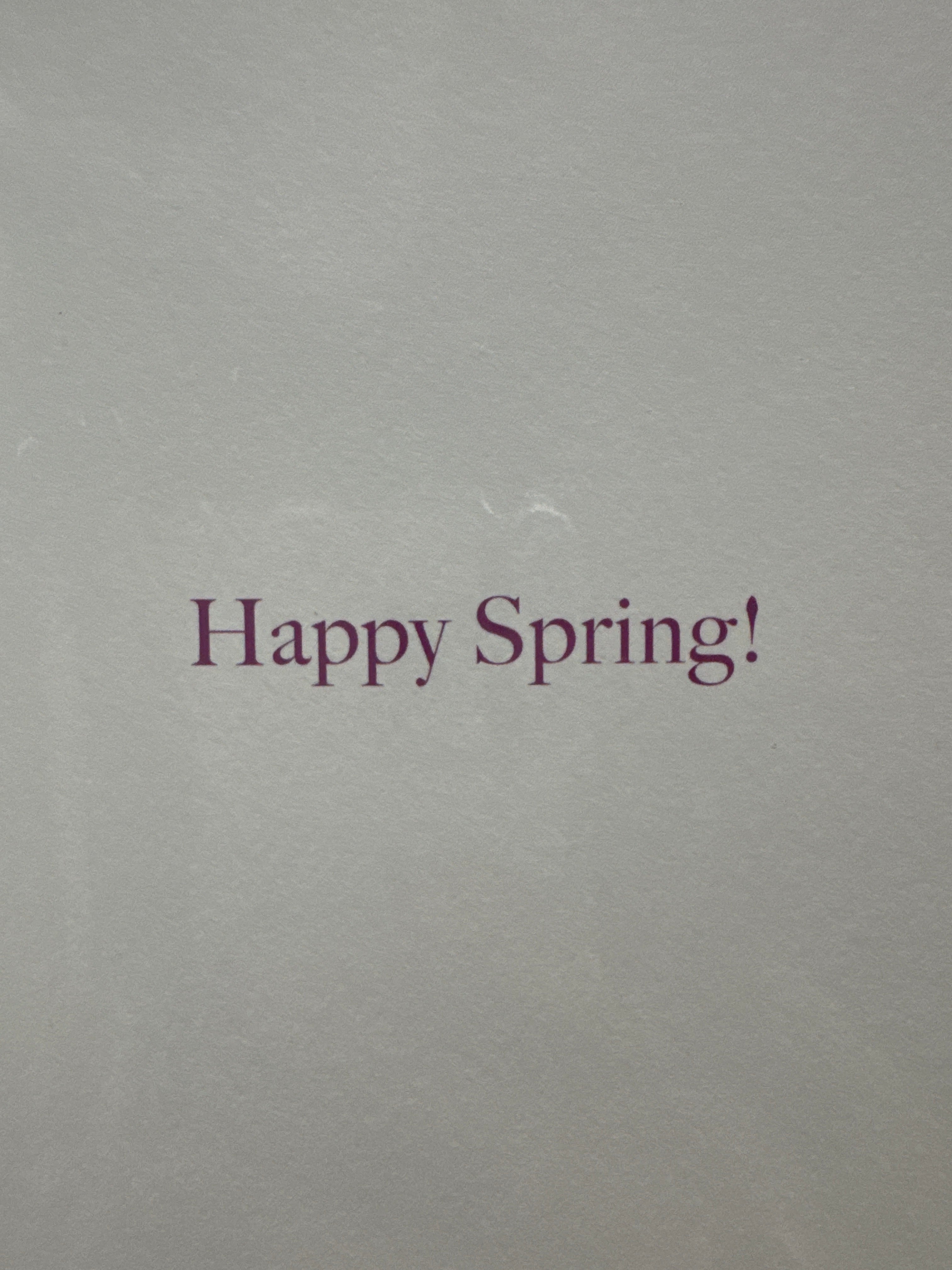 Happy Easter Floral Card