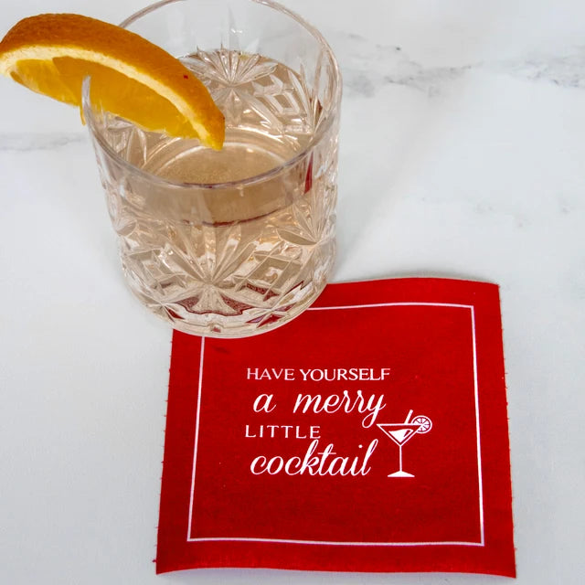 Have Yourself a Merry Little Cocktail Cocktail Napkins