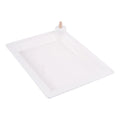 White Rectangular Platter