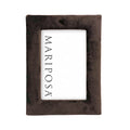 Lola Chocolate Velvet 4x6 Frame