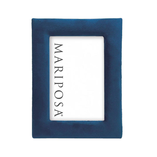 Lola Indigo Velvet 4x6 Frame