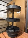 Round 3 Tier Rotating Rack