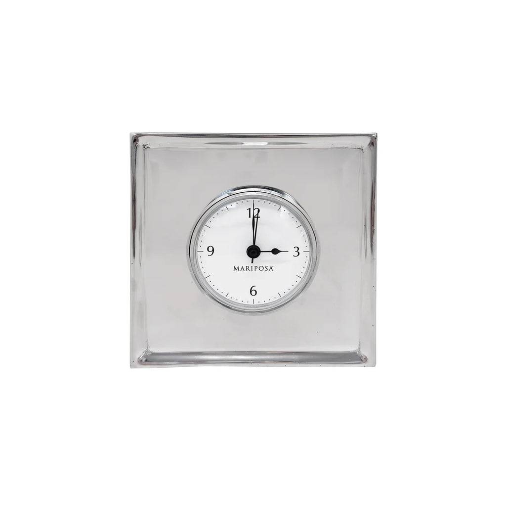 Signature Engravable Square Clock