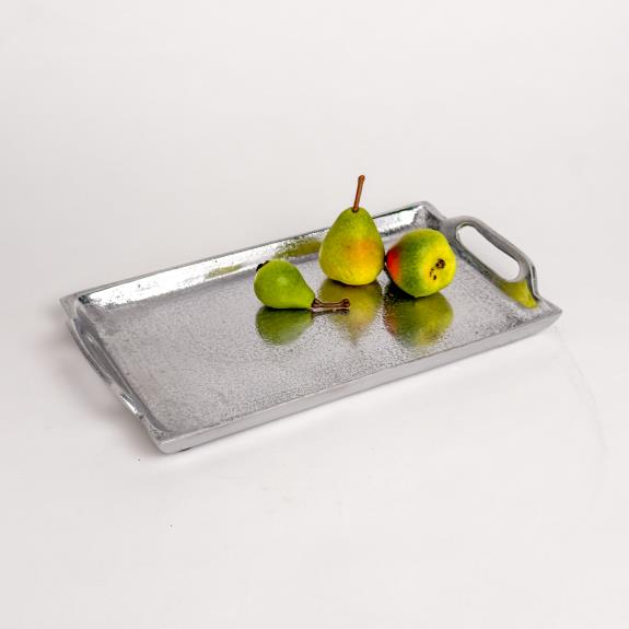 Texture Rectangle Handle Tray