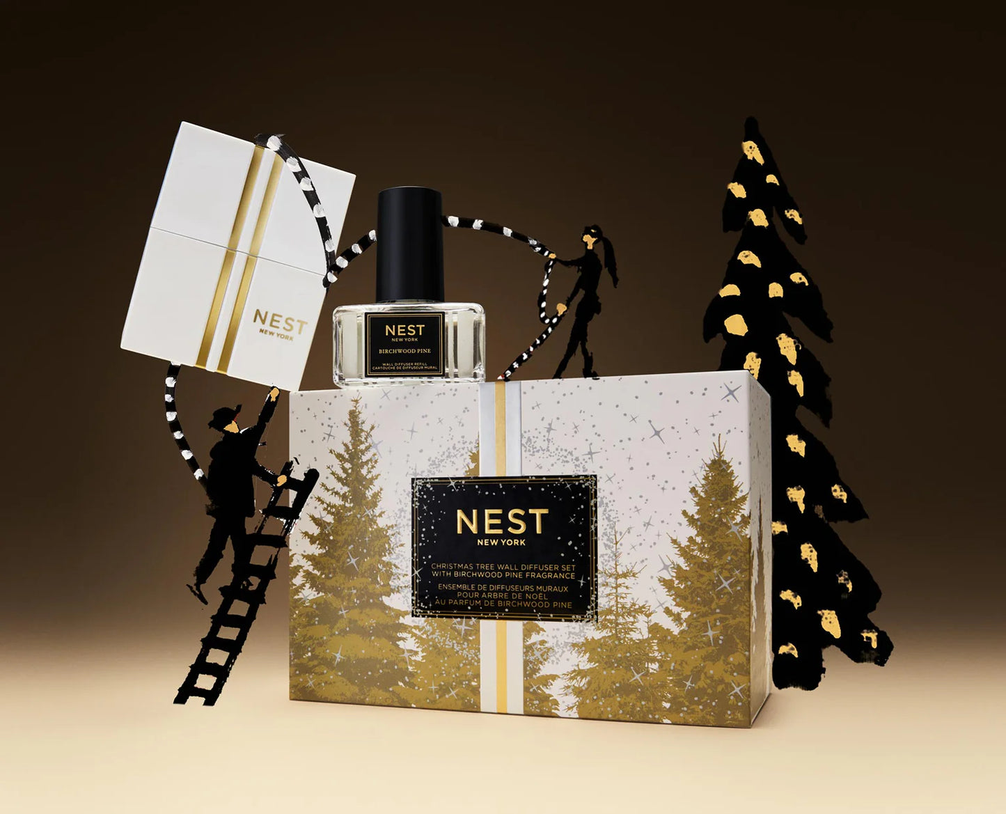 Birchwood Pine Wall Diffuser Set