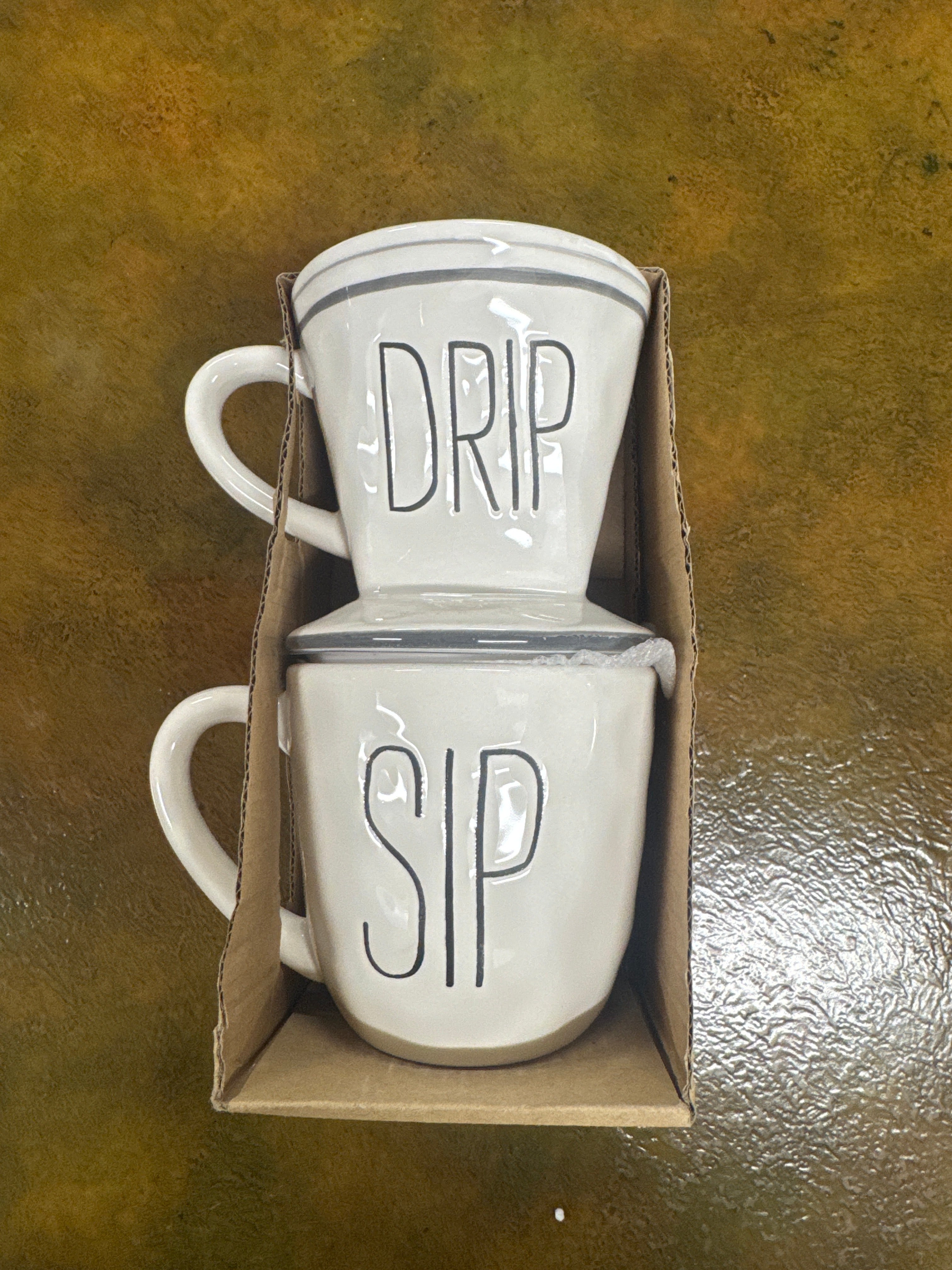 Bistro Pour Over Mug Set