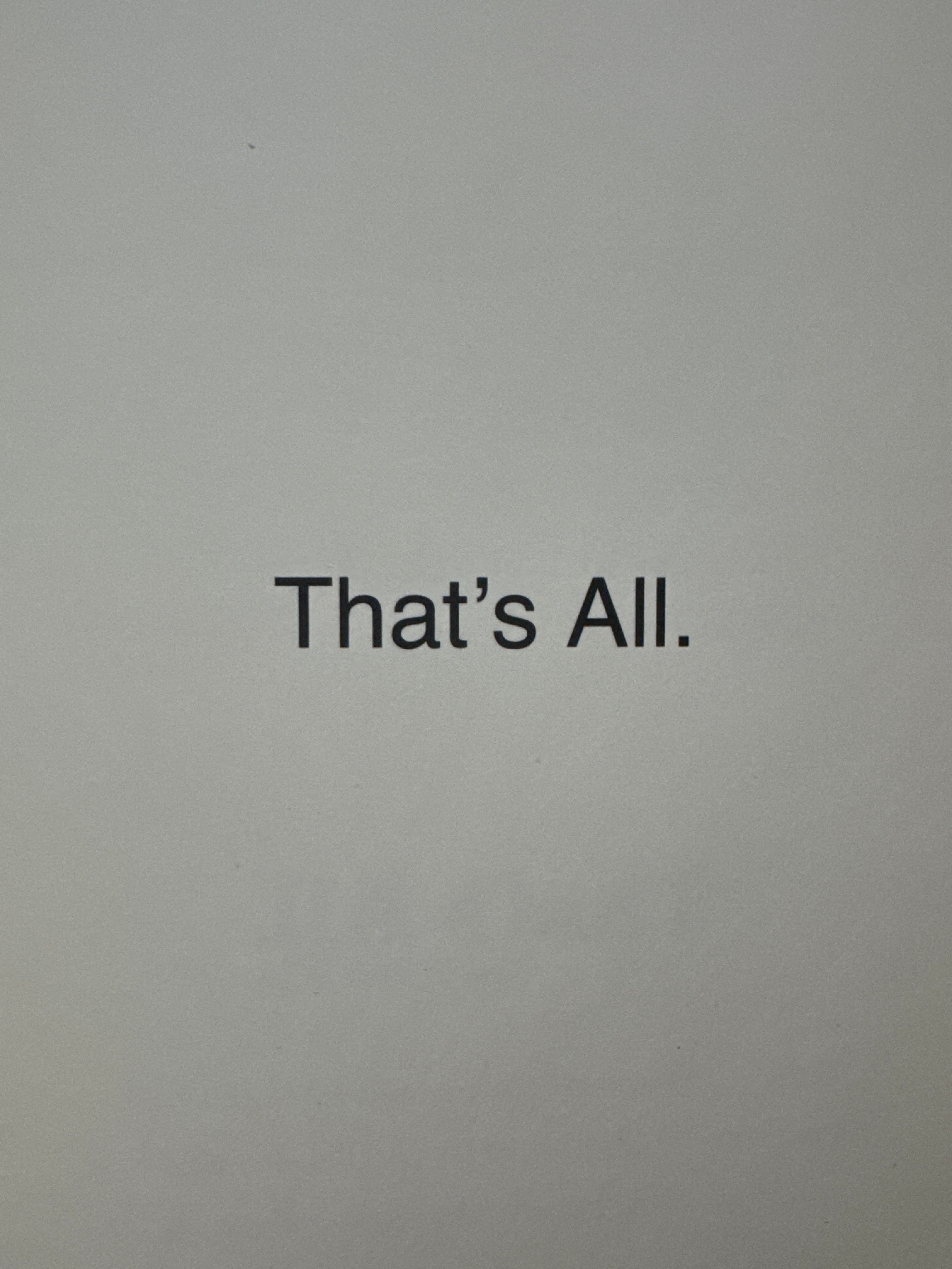 A Hole Card