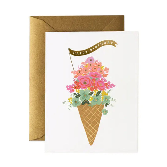 Ice Cream Birthday Card