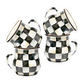 Courtly Check Mugs, Set of 4