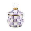 Violet Check Creamer