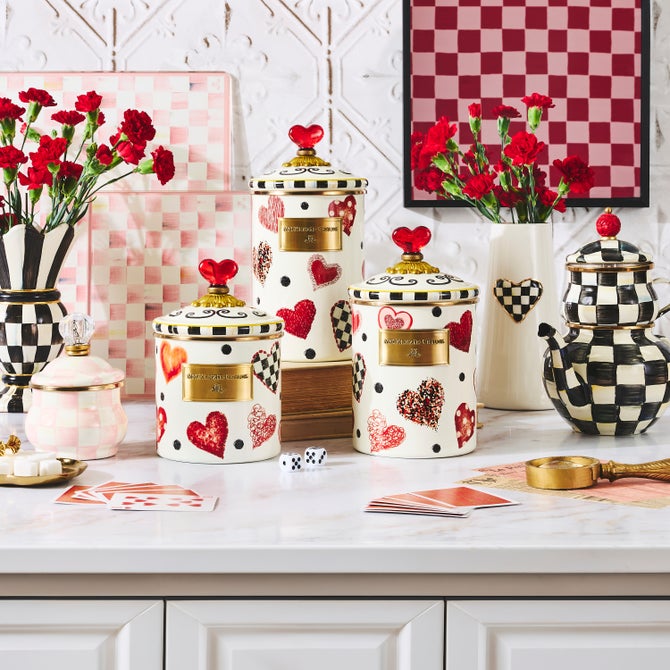 Love Canisters, Set of 3