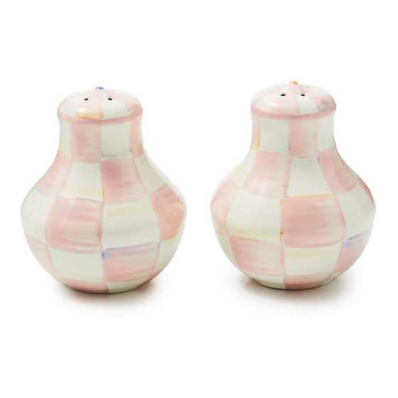 Rosy Check Salt & Pepper Shakers