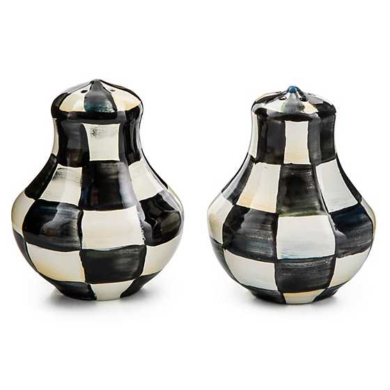 Courtly Check Salt & Pepper Shakers