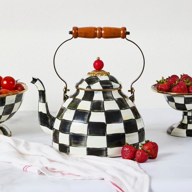 Courtly Check 3 Quart Tea Kettle