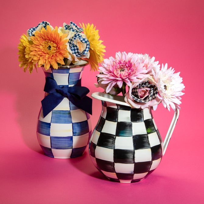 Courtly Check Pitcher