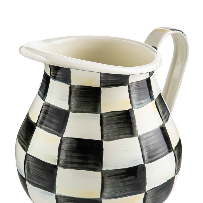 Courtly Check Pitcher