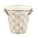 Mocha Check Wine Cooler