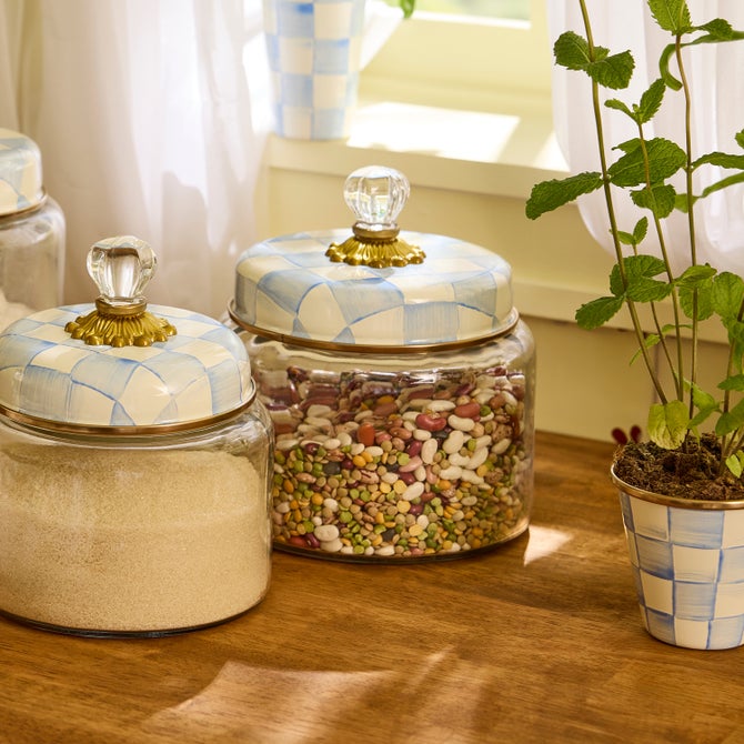 MacKenzie-Childs Kitchen Canister - Thumbnail 3
