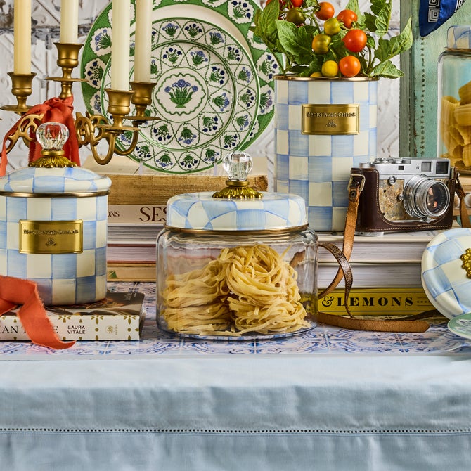 MacKenzie-Childs Kitchen Canister - Thumbnail 4