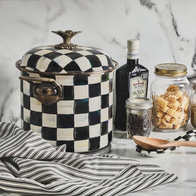 Courtly Check 7 Quart Stockpot - Thumbnail 4