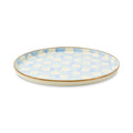 Sky Check Round Tray