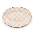 Rosy Check Small Oval Platter