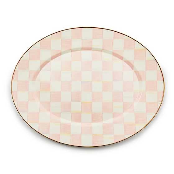 Rosy Check Large Oval Platter