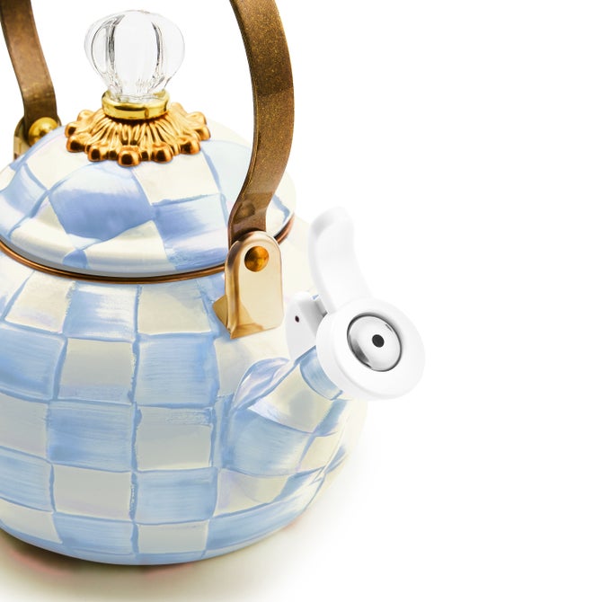 Sky Check Whistling Tea Kettle