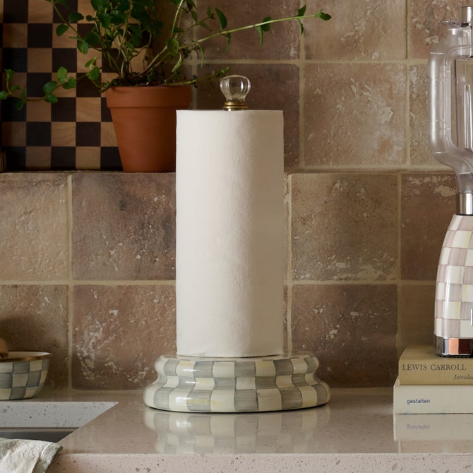 Sterling Check Paper Towel Holder