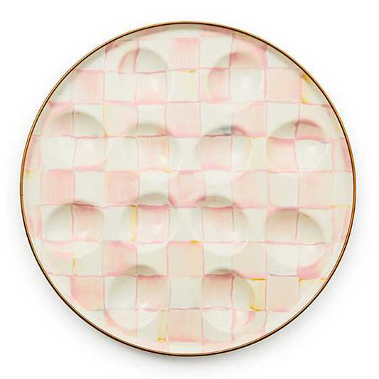 Rosy Check Egg Plate