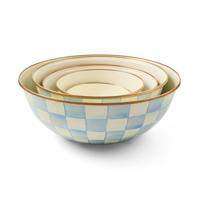 Sky Check Extra Large Everyday Bowl