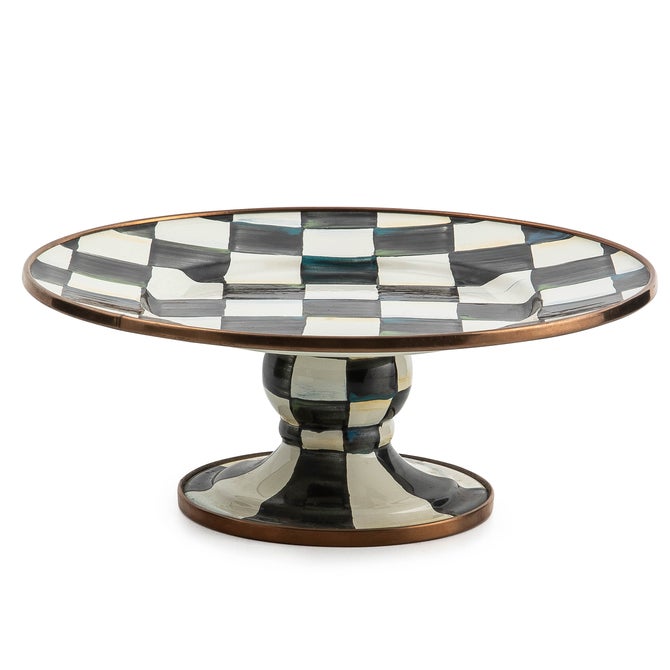 House Of Moseley Courtly Check Pedestal Platter