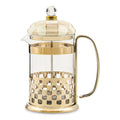 Mocha Check French Press
